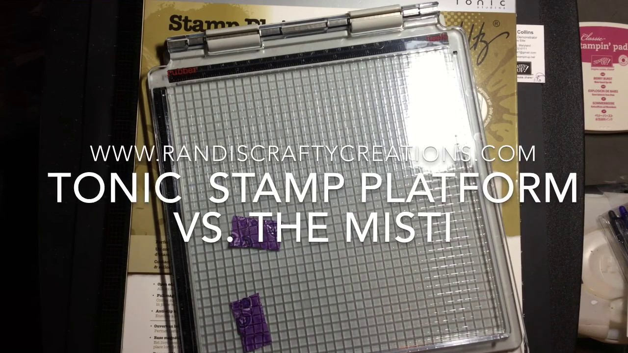 Tim Holtz Stamp Platform VS. The MISTI