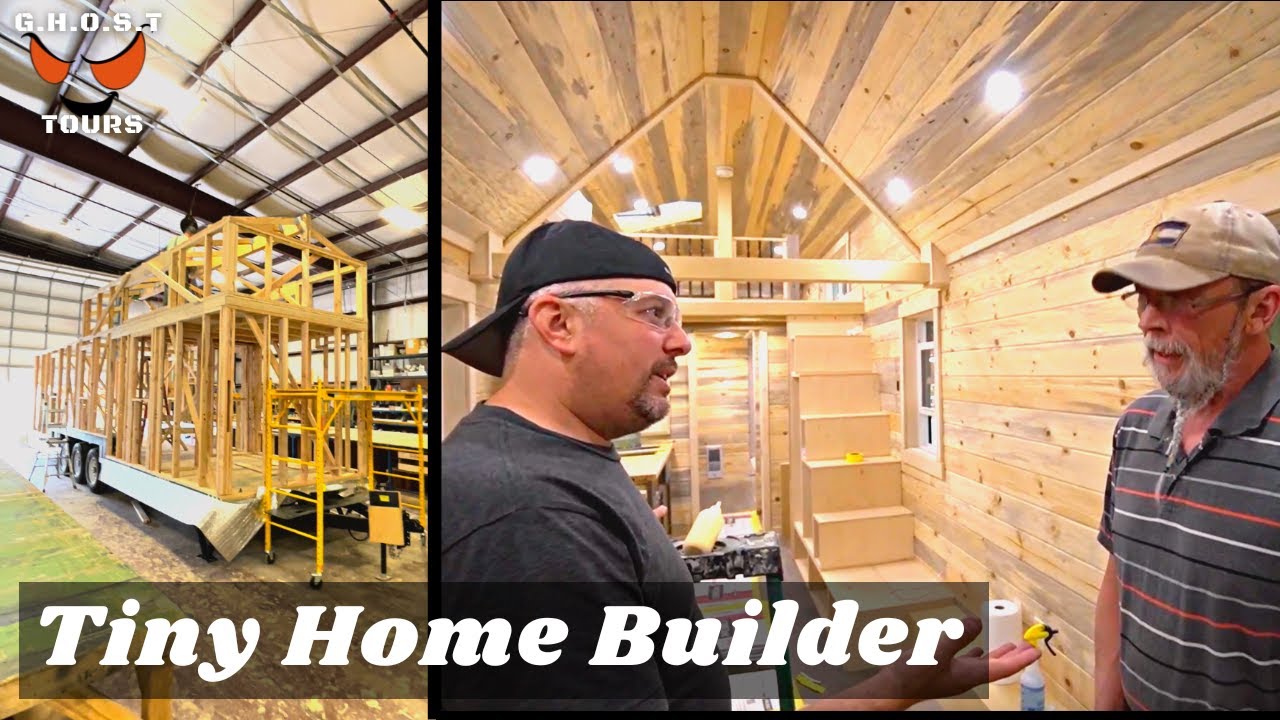 INCREDIBLE Look Inside TINY Home Builder