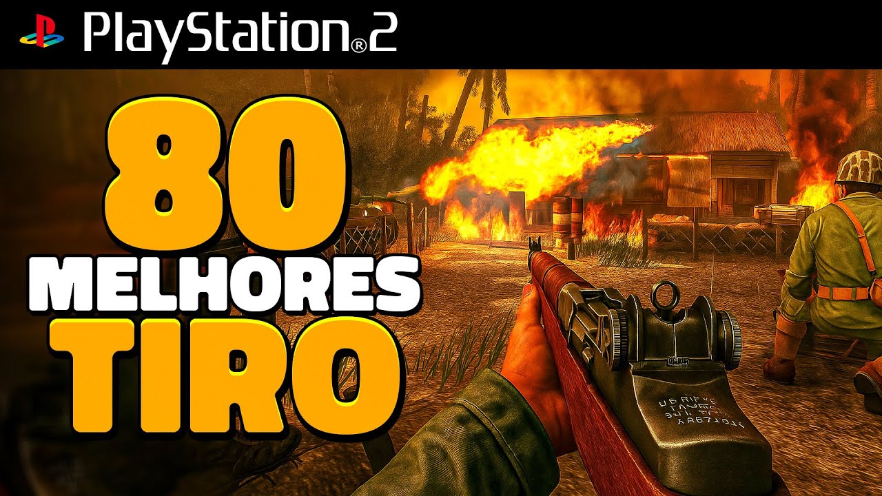 80 MELHORES JOGOS DE TIRO DO PS2 que VOCÊ PRECISA JOGAR em 2025!