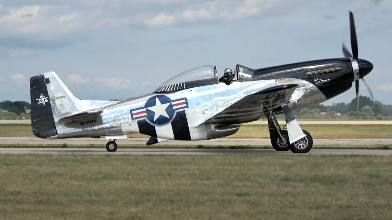 P51 Quicksilver Performance at Oshkosh | EAA Airventure Oshkosh 2023