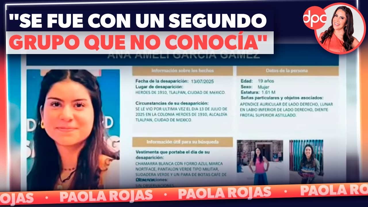 “Siento en mi corazón que mi hija todavía está viva”: Mamá de Ana Amelí habla sobre su desaparición