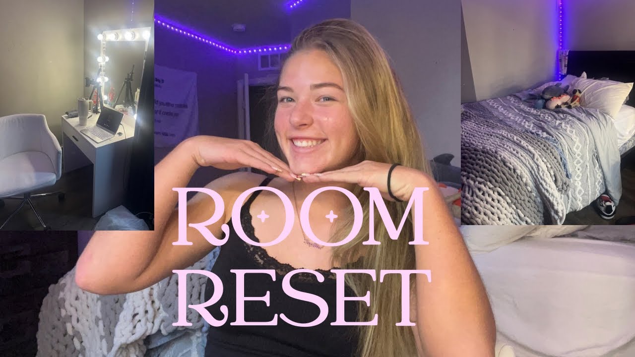 reorganized my entire room and it changed everything