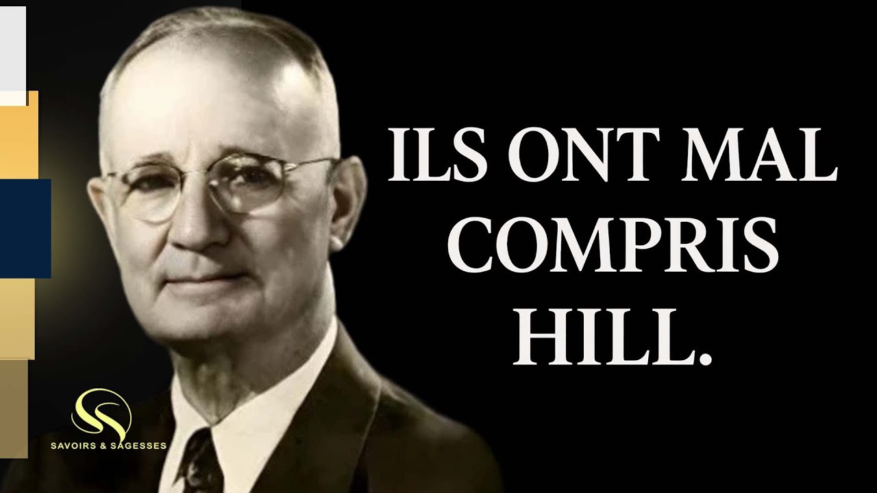 Cette phrase de Napoleon Hill est mal comprise depuis 80 ans (et ça change tout)