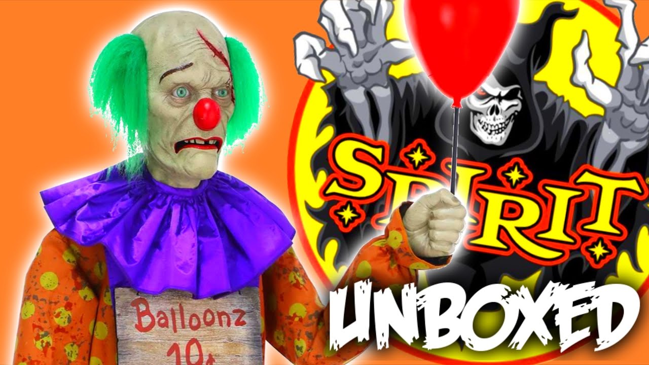 UNBOXING HECKLES ! MOST AWESOME ANIMATRONIC OF SPIRIT HALLOWEEN 2023 !