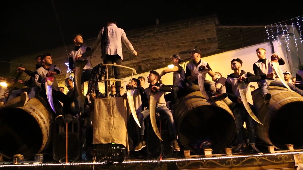 'A cumpagnia ‘e Sant’Antuono - Festa di Sant'Antuono 2015 a Macerata Campania (Caserta)