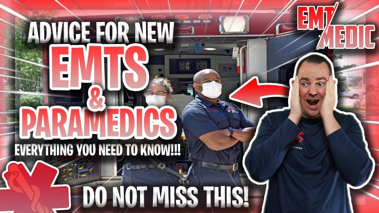 Advice for new EMTs & medics #ems #nursing #paramedic #emt