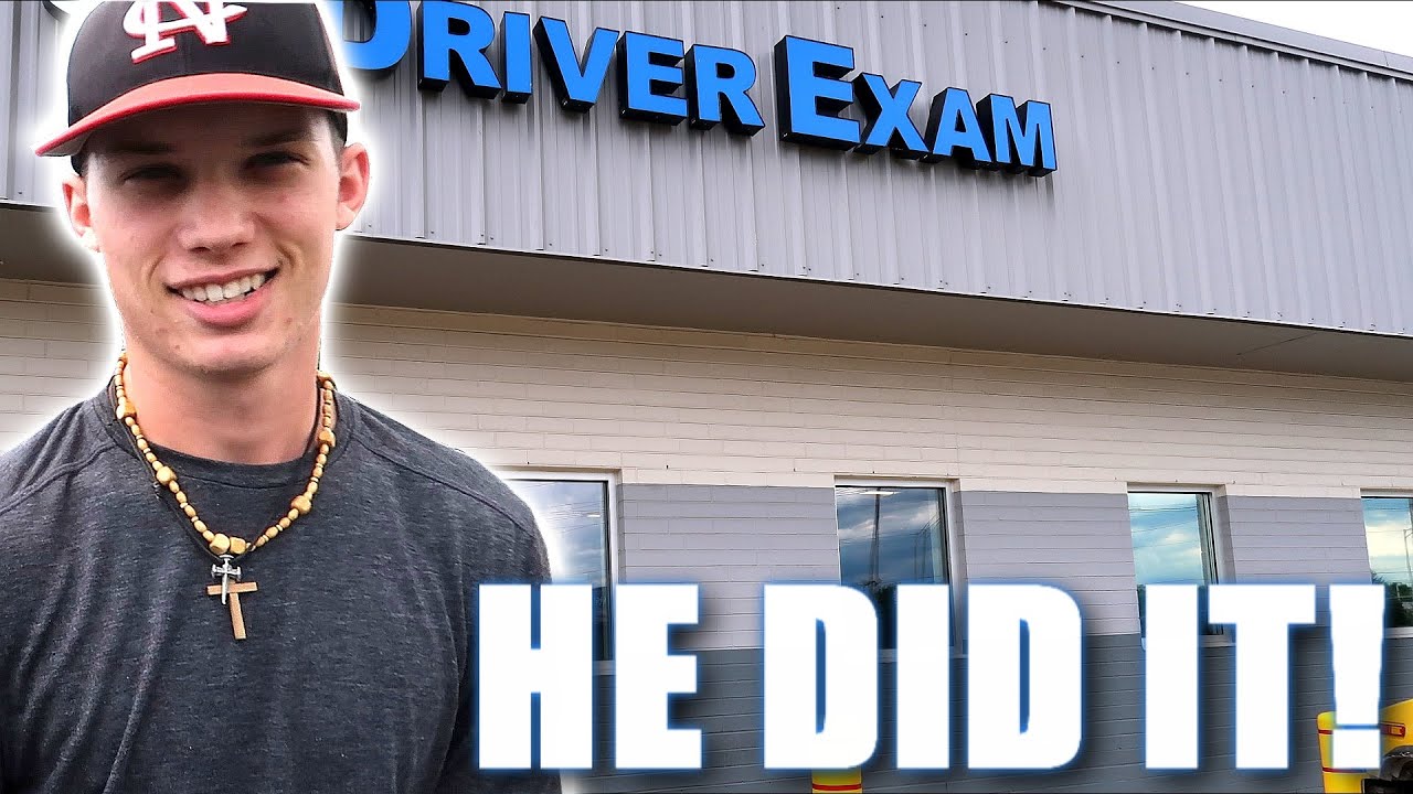 TEEN TAKES DRIVERS LICENSE TEST DURING COVID-19 | SOCIALLY DISTANT DRIVERS LICENSE EXAM