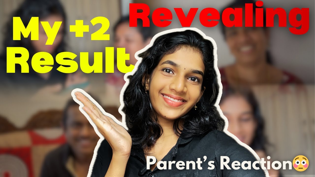 My Plus Two Result Revealing 📈❤️Parents Reaction 😳 Pass or 👎🏻 #aiswaryasanthosh