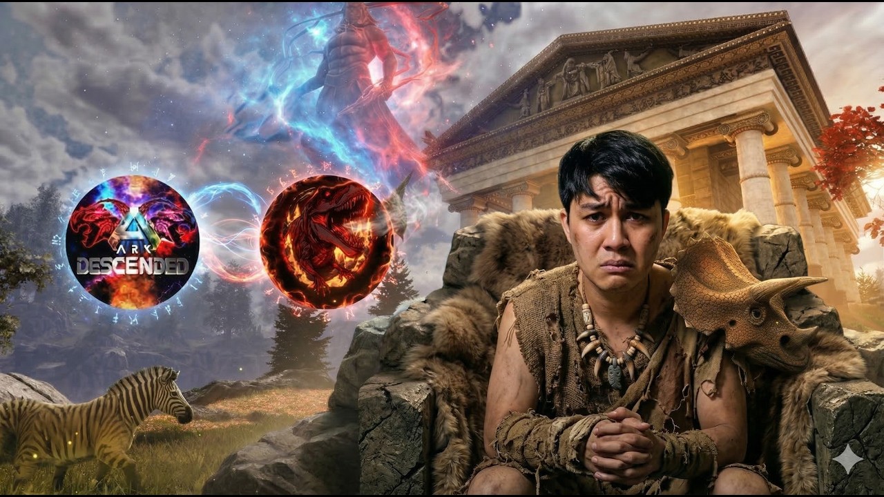 🔴[LIVE]​​  រហាមទៀតហើយយើង | Ark Primal Chaos + Descended |Day 3