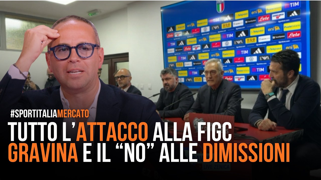 TUTTO L'ATTACCO ALLA FIGC - GRAVINA E IL 