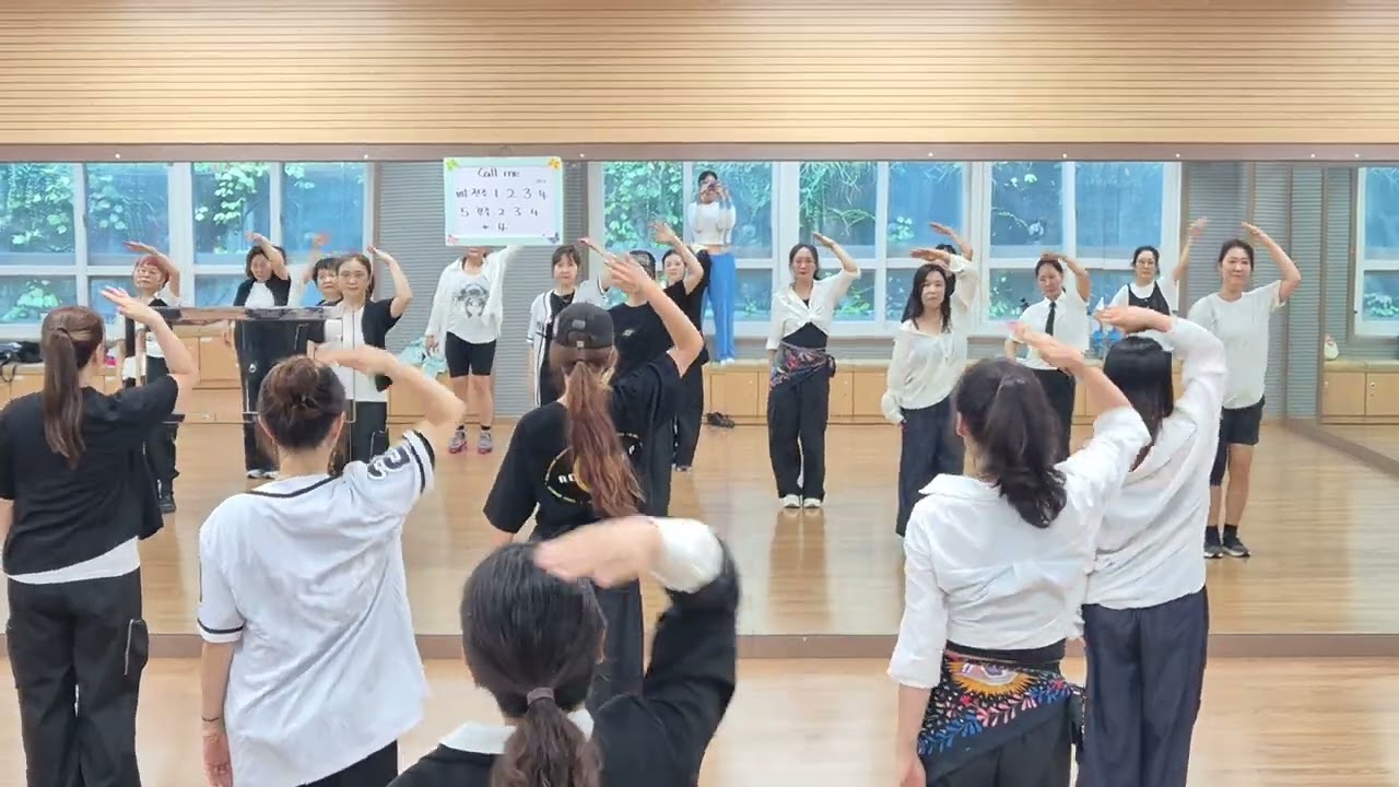 Call me(콜미) -코요테-  /다이어트댄스/이지댄스/포인트안무/상하동 오전반/