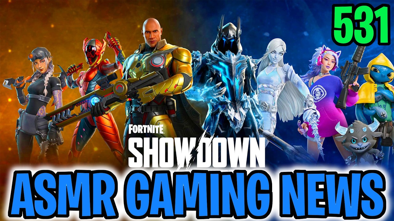 ASMR Gaming News Fortnite Season 2, LEGO Batman, Switch 2, Marvel Rivals, Starfield + more (531)