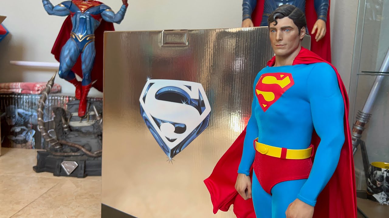Unboxing Superman Premium Format de Sideshow