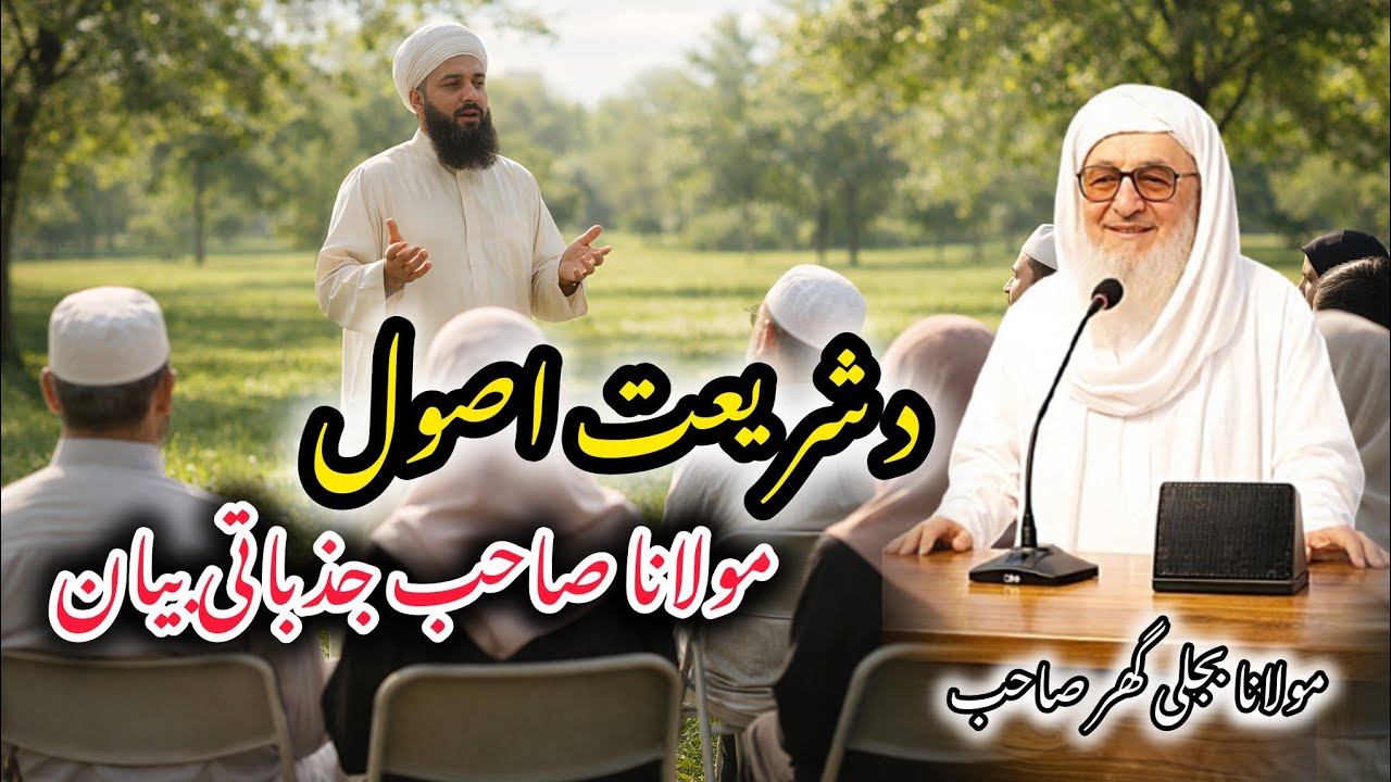 Molana Bijleegar Bayan | Shariat Ke Usul Aur Islami Nizam | Jazbati Bayan | Heart Touching Islamic 