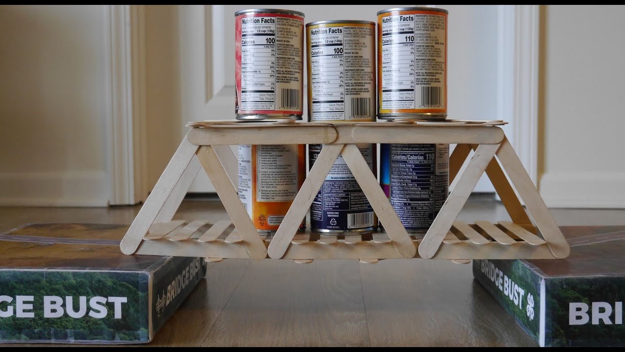 DKK 4-H STEM Challenges – Bridge Building Challenge – Popsicle Sticks