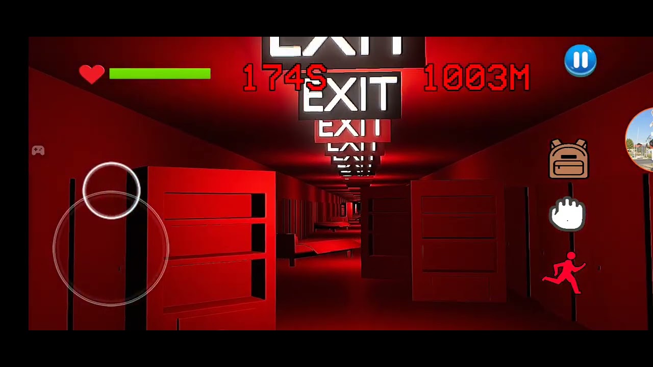 Backrooms: Level run for your life (Level !)