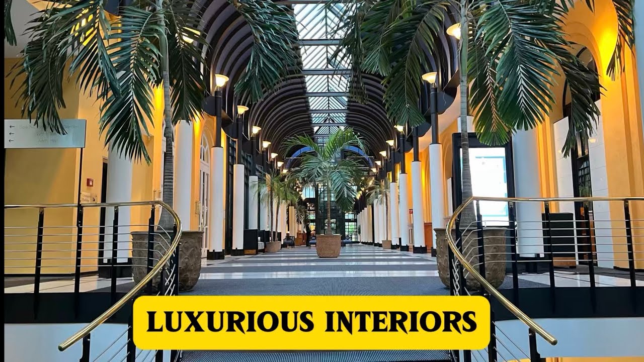 Luxurious Architectural Interior of a Five-Star Hotel in Switzerland 🇨🇭 