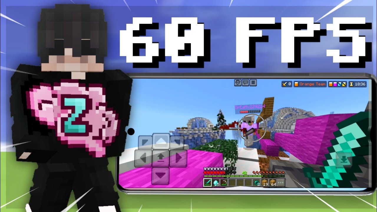 HIVE MOBILE BedWars Gameplay! (Old Controls)