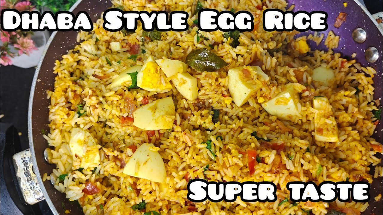 Secret Dhaba Style Egg Rice Recipe 🤫 | 10 Minutes Egg Rice | Easy & Tasty in Kannada