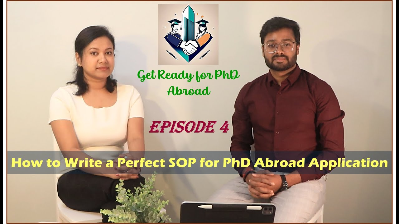 How to Write a Perfect SOP for PhD Abroad | Key Elements & Tips