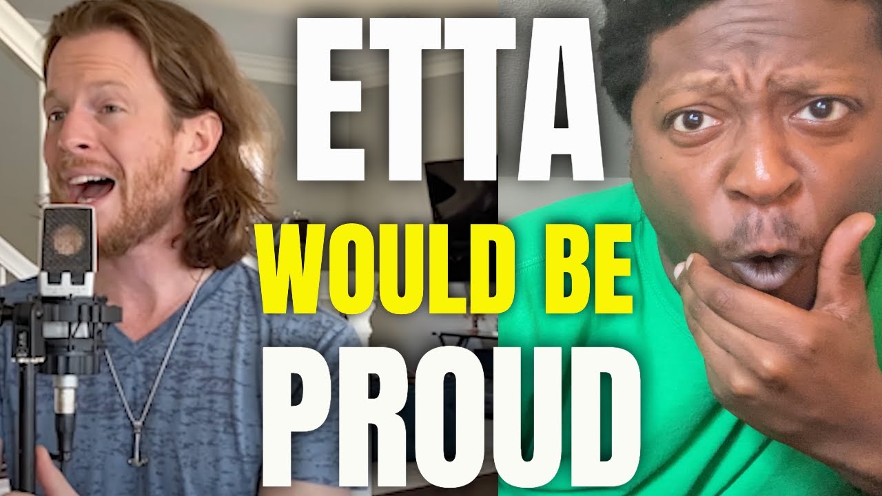 HE Sings AT LAST in the SAME KEY as ETTA JAMES *Austin Brown Reaction*