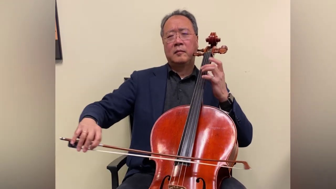#SongsOfComfort - Bach: Sarabande from Cello Suite No. 2 in D Minor