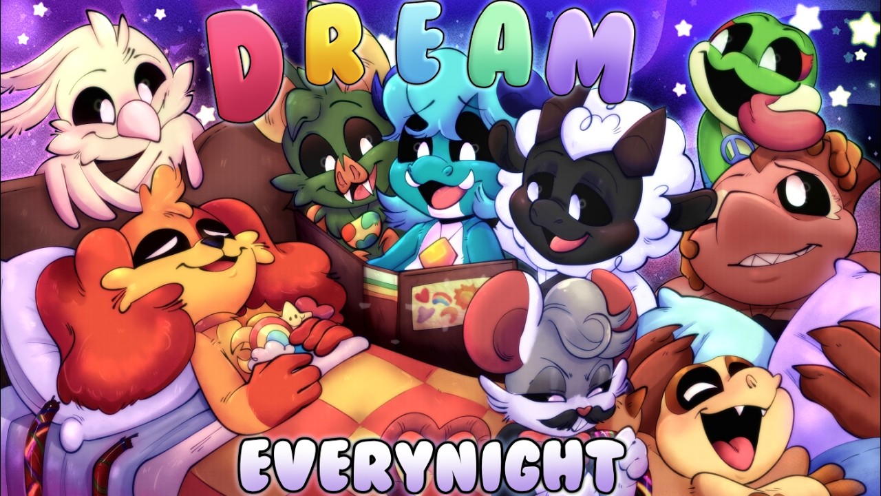 Мечтай каждую ночь! (Песня из Daydream Critters) | Poppy Playtime: Глава 4