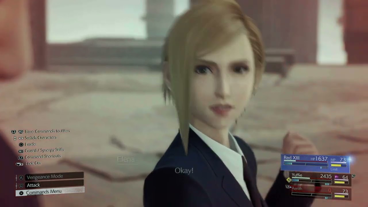 Ch13-36 How to win Tseng and Elena with Aerith | Final Fantasy 7 FF7 Rebirth リバース