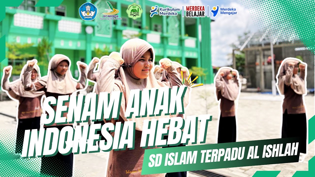 Lomba Senam Anak Indonesia Hebat 2025-SDIT AL ISHLAH Kalimantan Tengah