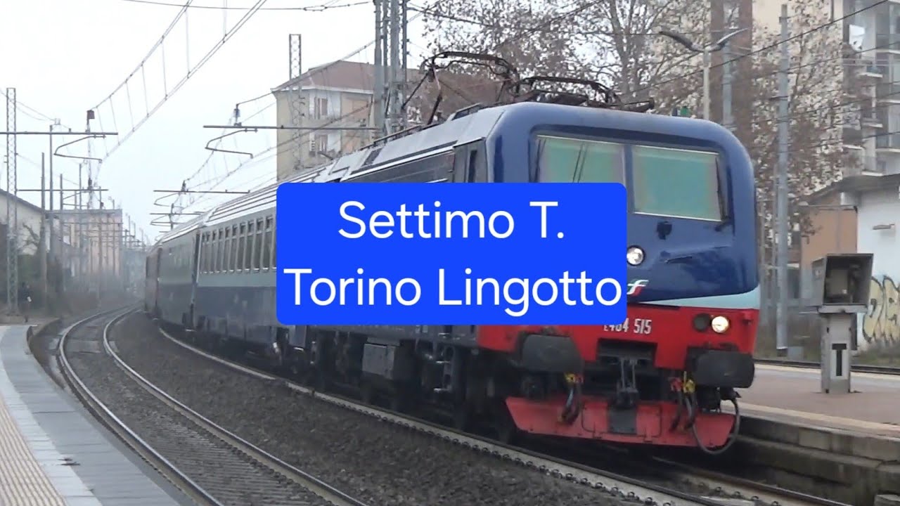 Trains at - Treni a - Settimo T. & Torino Lingotto - 20/12/2025 - Sicilia Express!