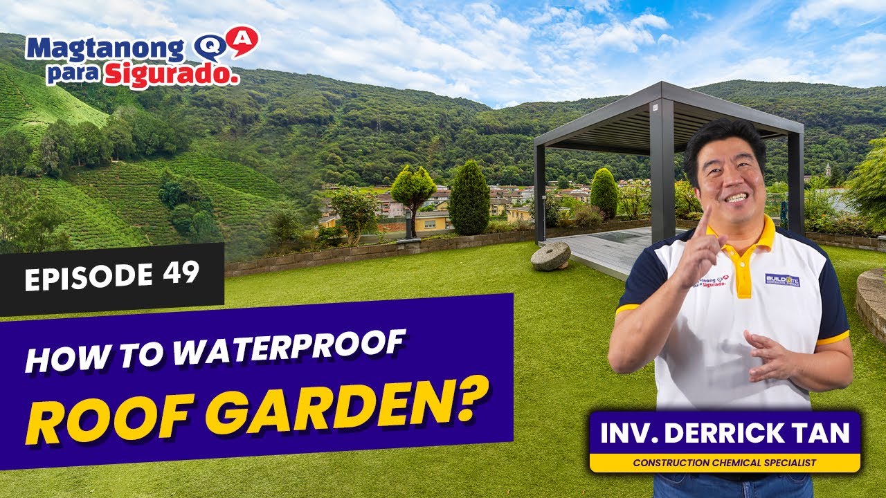 HOW TO WATERPROOF ROOF GARDEN?