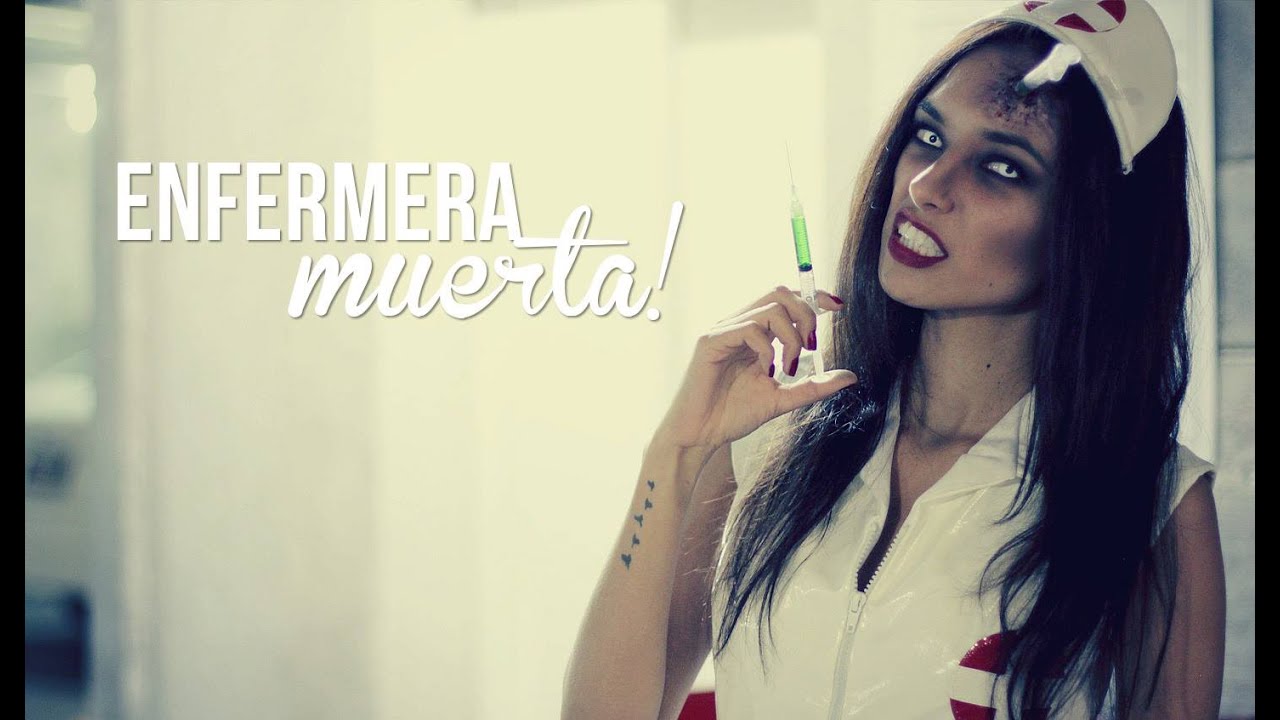 Maquillaje de enfermera zombie!