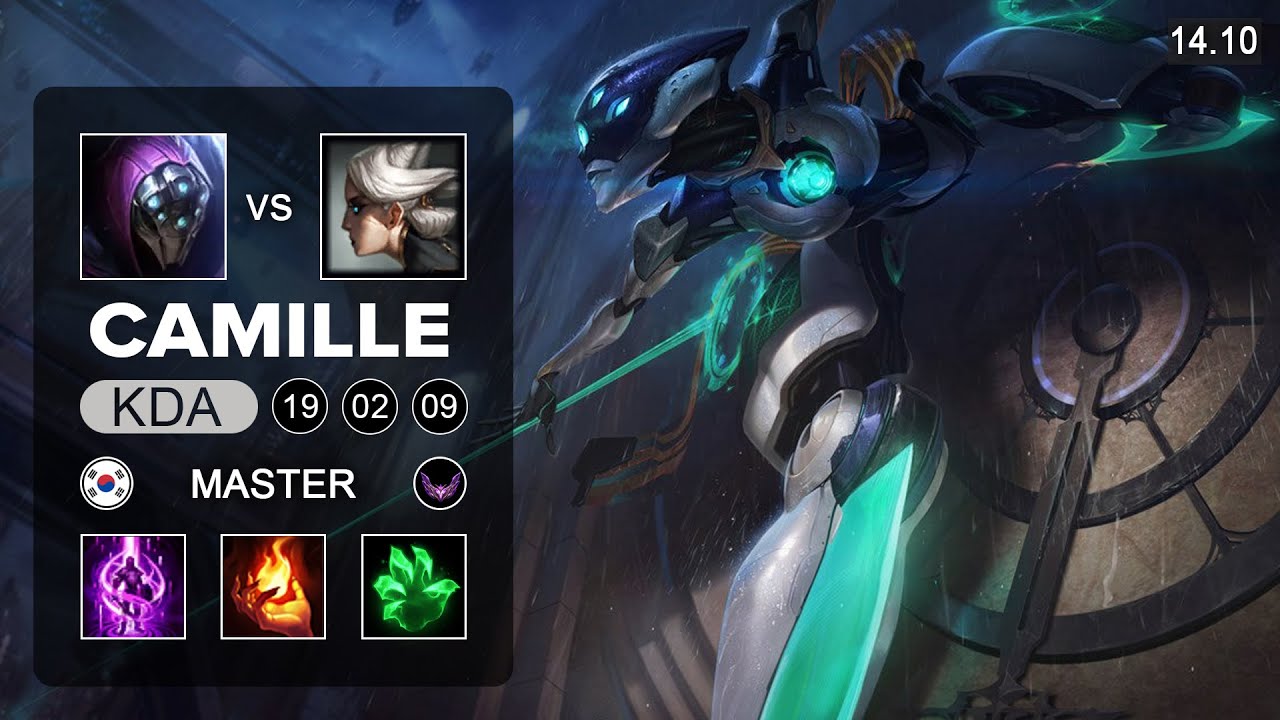 Camille vs Jax Top - KR Master - Patch 14.10 Season 14