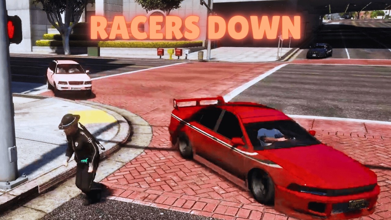 Commissioner Spikes Racers at Legion Square