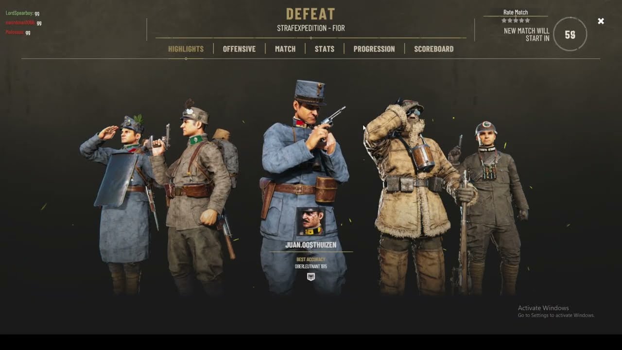 Isonzo - Fior (Offensive) - One Shot One Kill .... and Bayonet - Austro-Hungarian