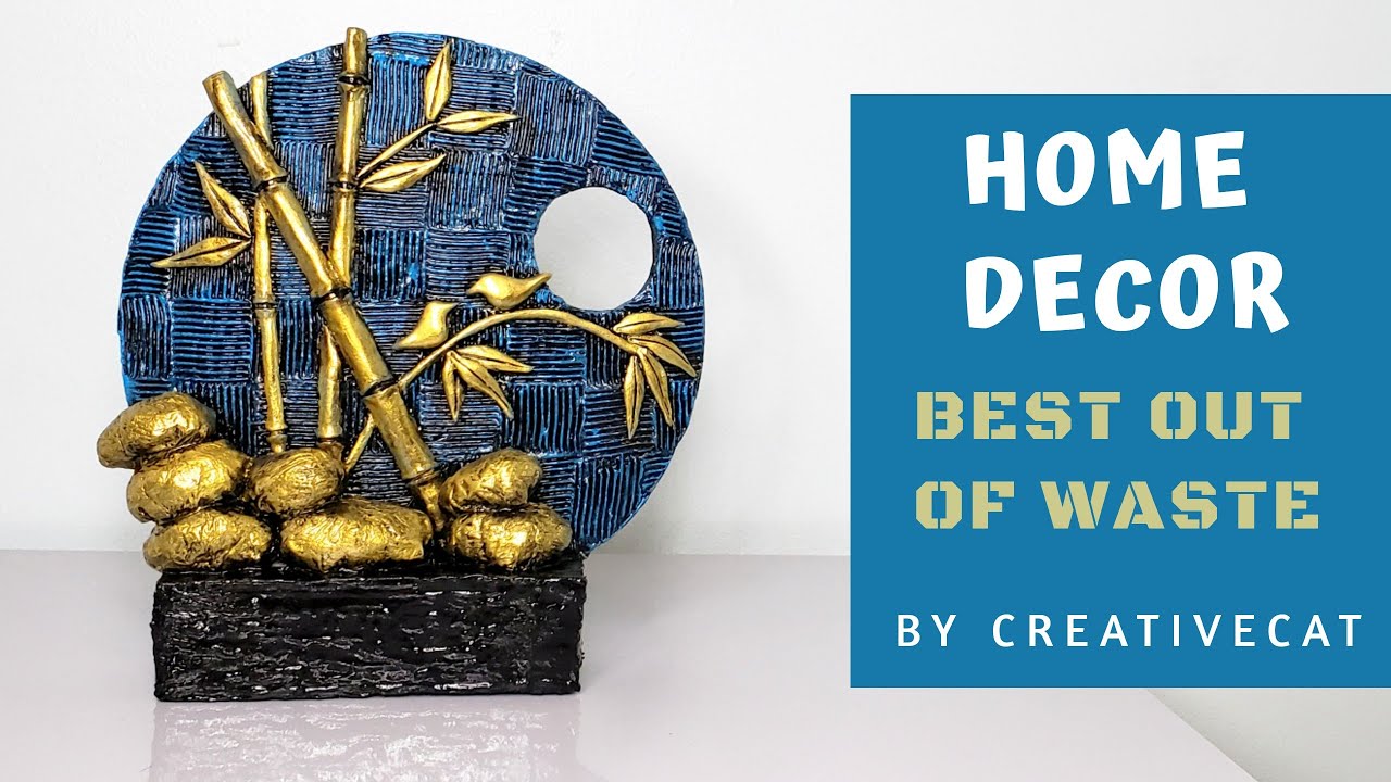 Home Decor/Best out of waste/Upcycling/art and craft/Clay Mural