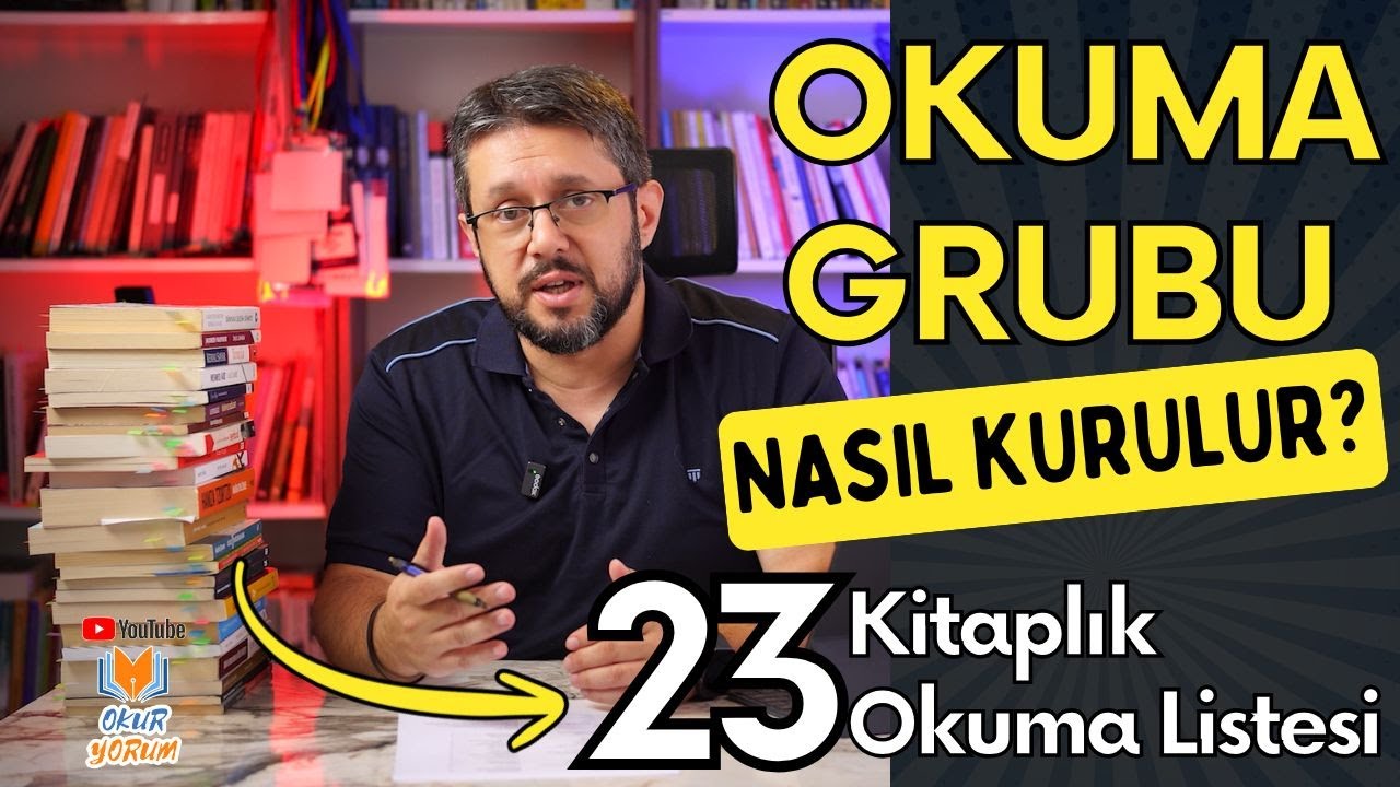 Okuma Grubu Nasıl Kurulur? Nasıl Yönetilir? || 23 Kitaplık Okuma Listesi ile Birlikte
