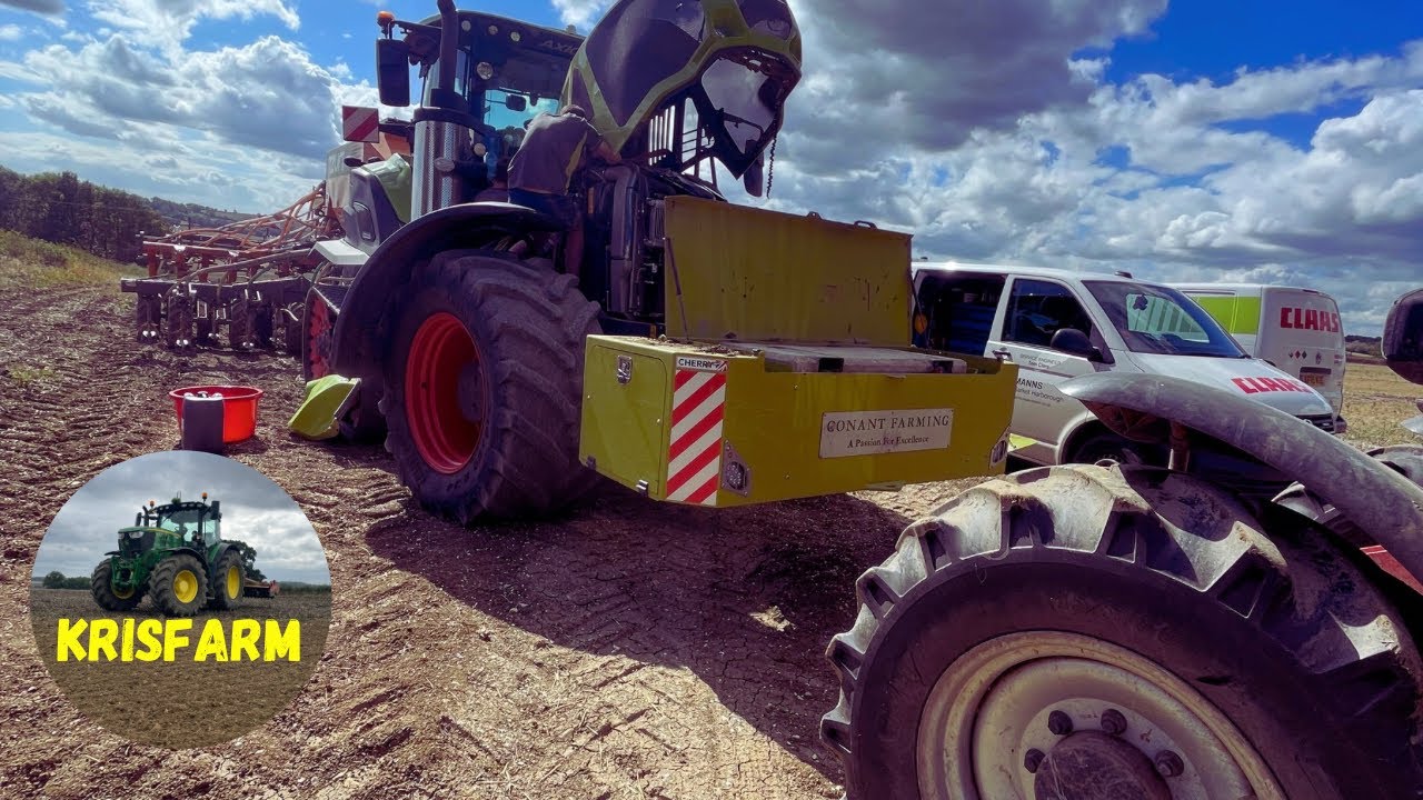 CLAAS AXION 960TT & MZURI PRO TILL 6T ||| jak kalibrować? 