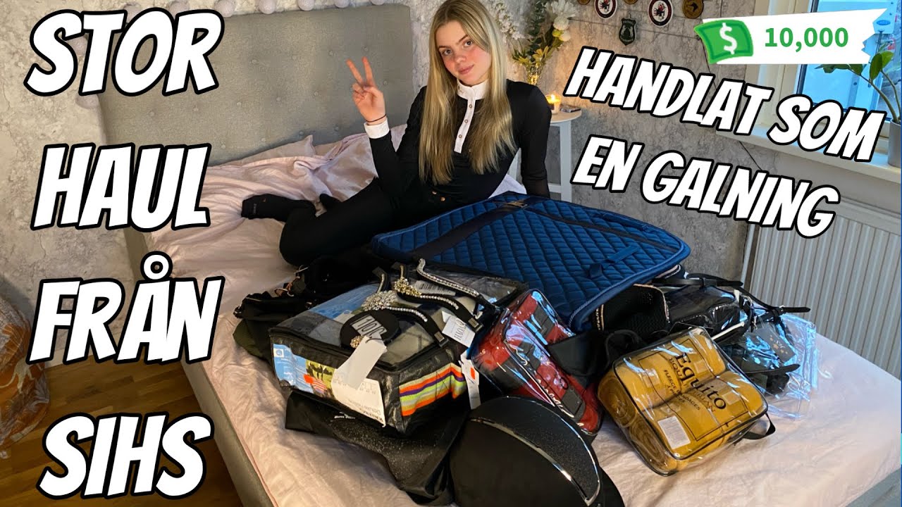 STOR HAUL FRÅN SIHS - MASSOR MED SHOPPING