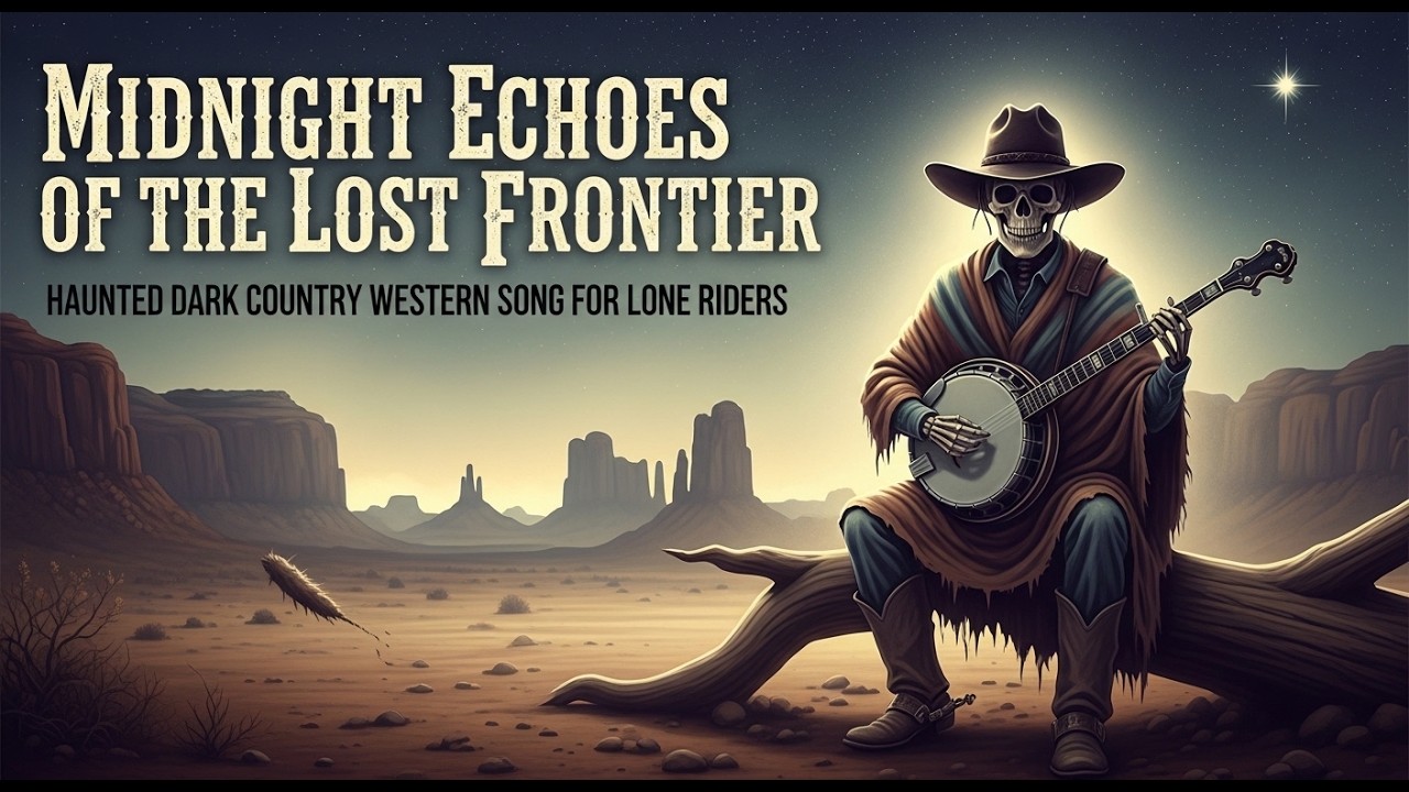 Midnight Echoes of the Lost Frontier – Haunted Dark Country Western Song for Lone Riders