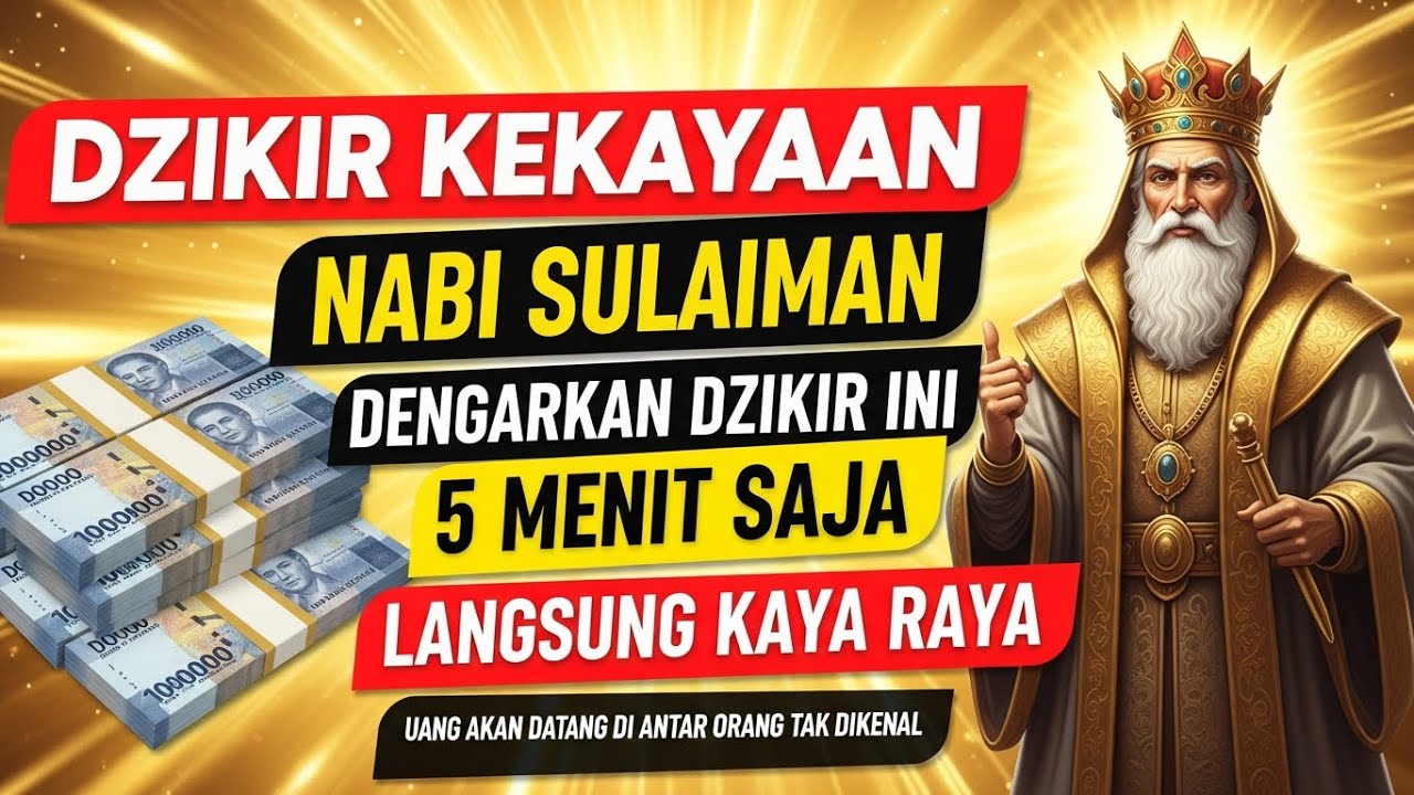 DENGARKAN SETIAP HARI‼️ Ayat Pembuka Pintu Rezeki — Banyak yang Terkejut dengan Hasilnya