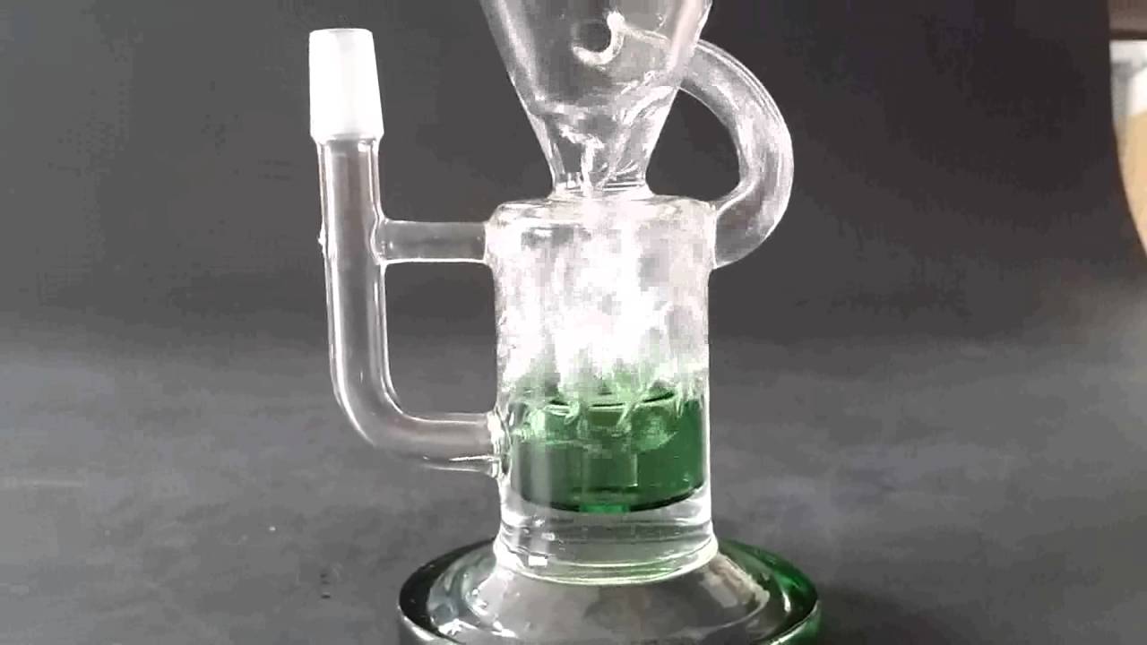 Colored Glass Recycler Amazing vortex Recycler