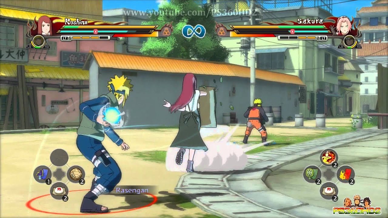 Naruto Shippuden Ultimate Ninja Storm Revolution - Kushina vs Sakura