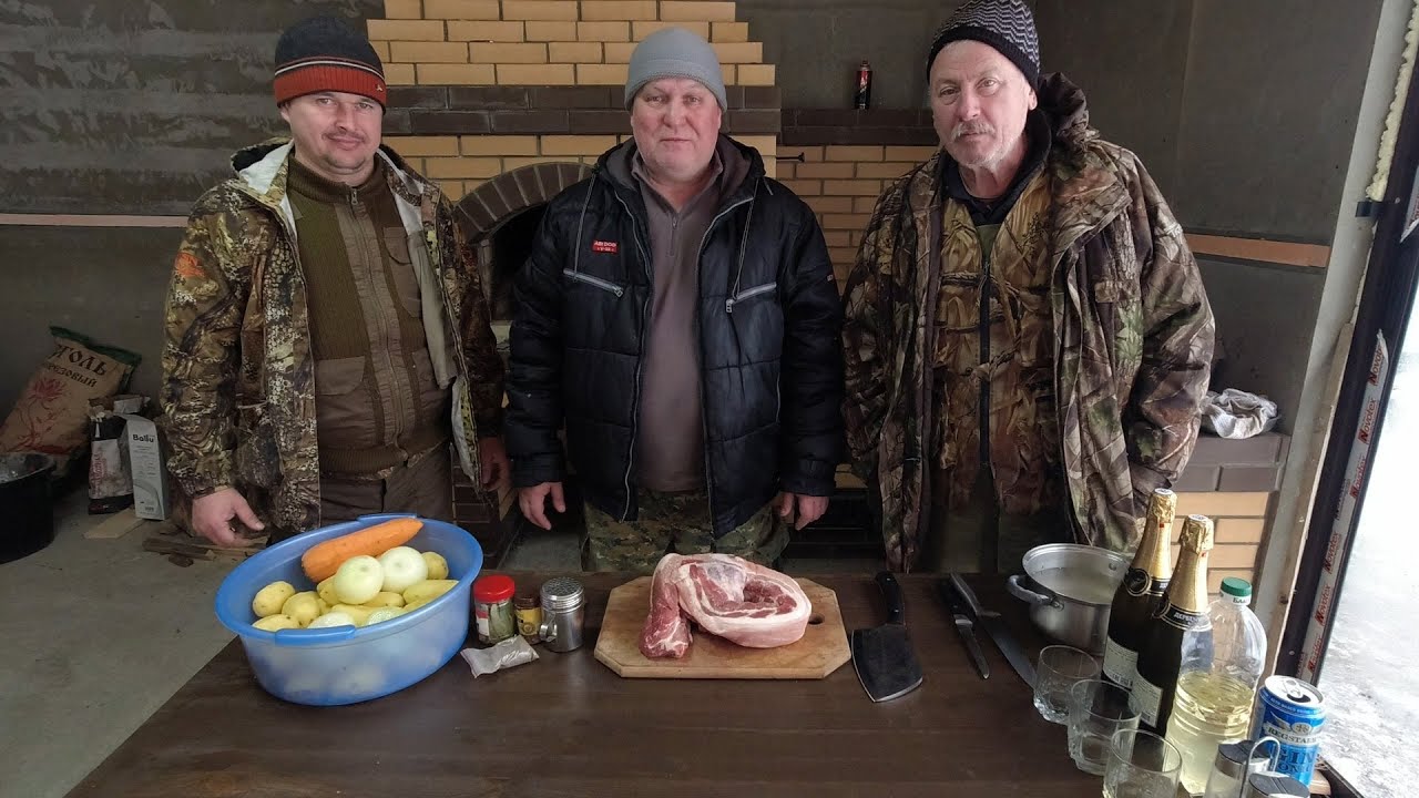 МЯСО с Картошкой в КАЗАНЕ на Костре. Выпуск №724