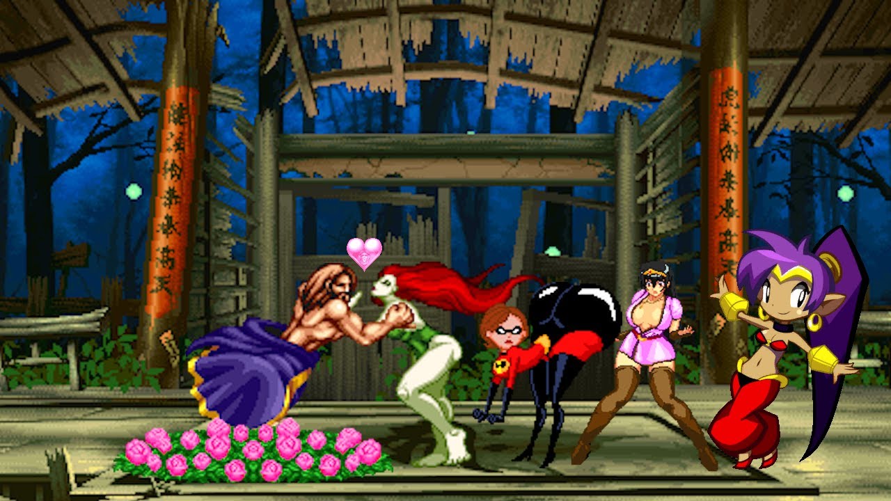 Rasputin vs Princess Kai Team | 1v4 MUGEN Boss Battle