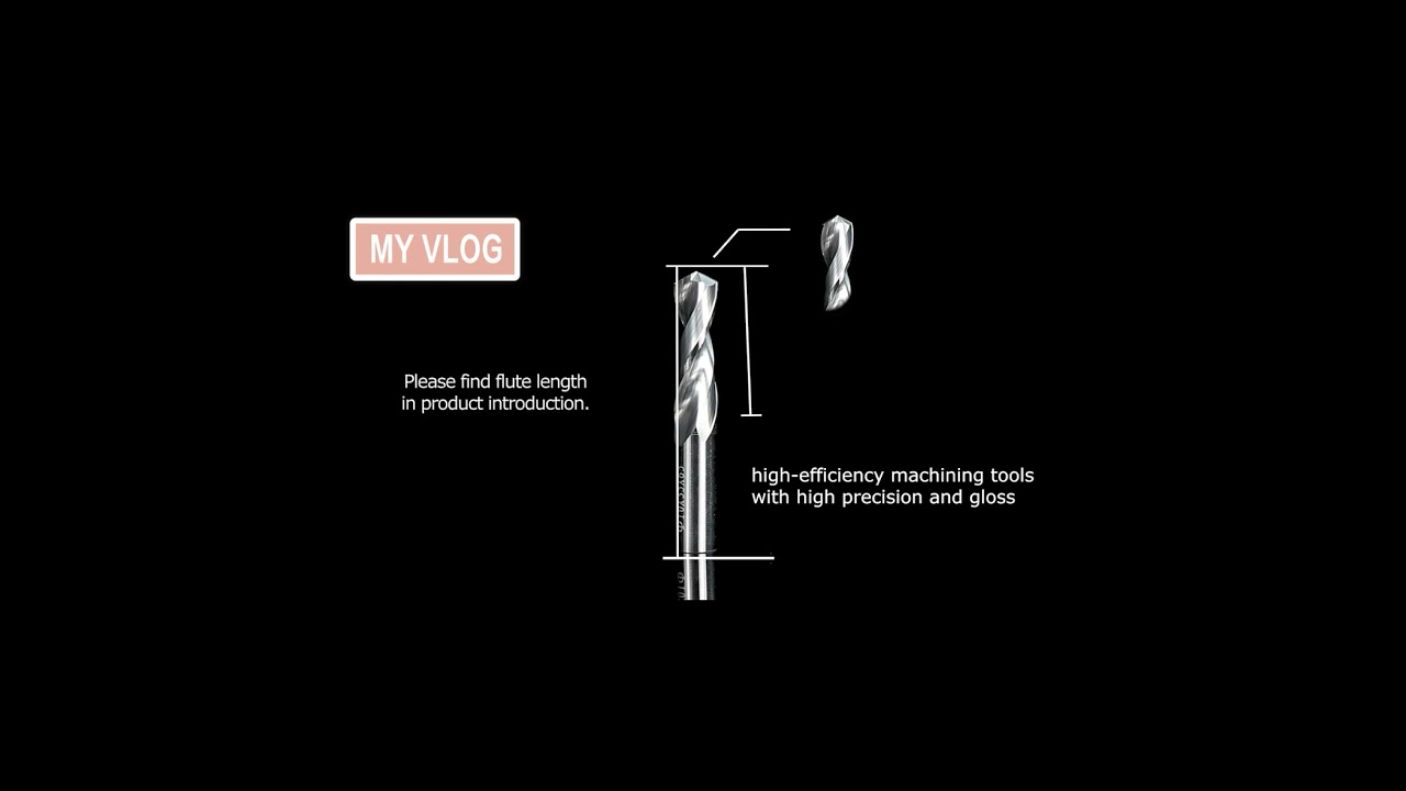 Tungsten Carbide Drill ， CNC Lathe Machine Gun Drill Bit Metal Hole Drilling Cutter