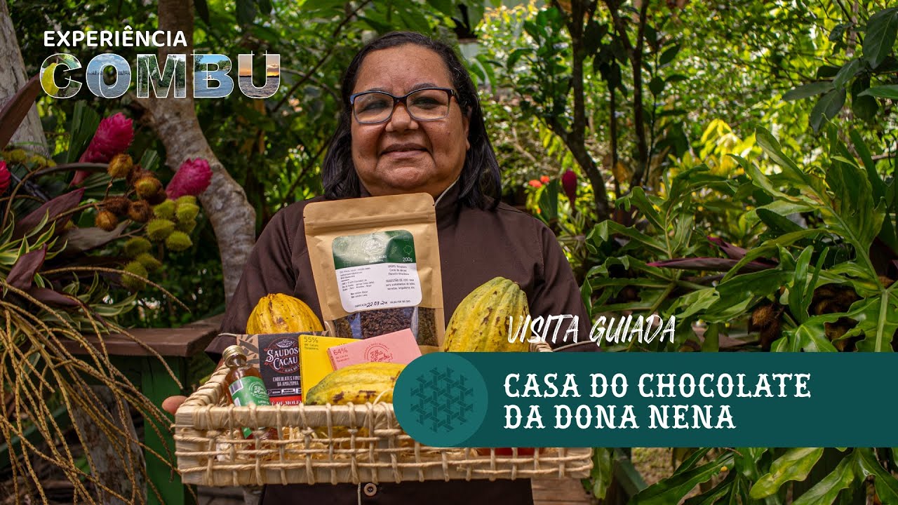 Conheça o Chocolate da Ilha do Combu, com a visita guiada a Casa do Chocolate da Dona Nena.