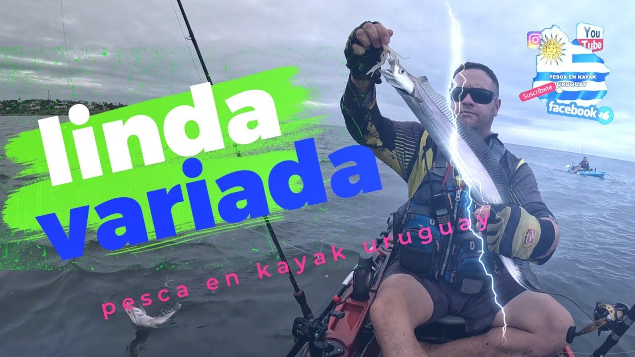 pesca en kayak uruguay