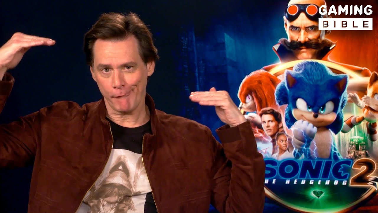 Jim Carrey toned down his megalomania to play Eggman - Sonic The Hedgehog 2 Interview