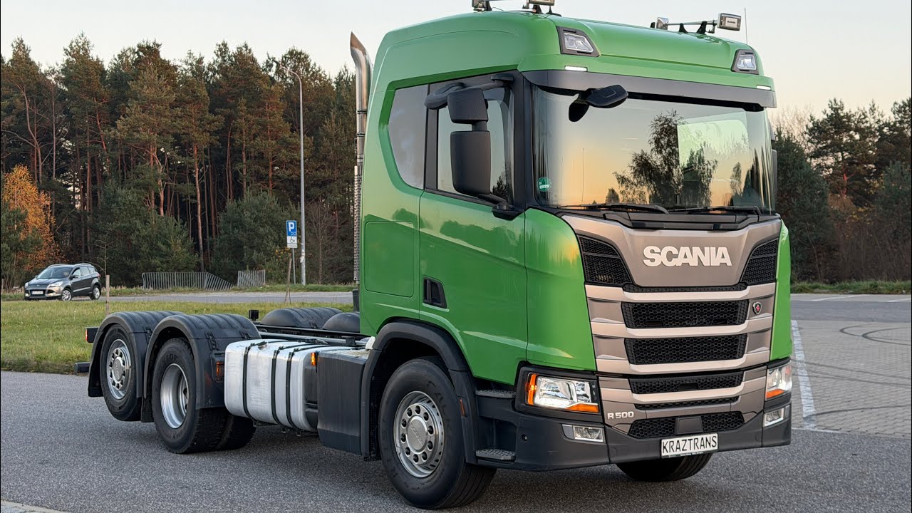 Scania r500 6x2x4 KrazTrans z Niemiec ASO SCANIA RAMA DO ZABUDOWY 0048784288107